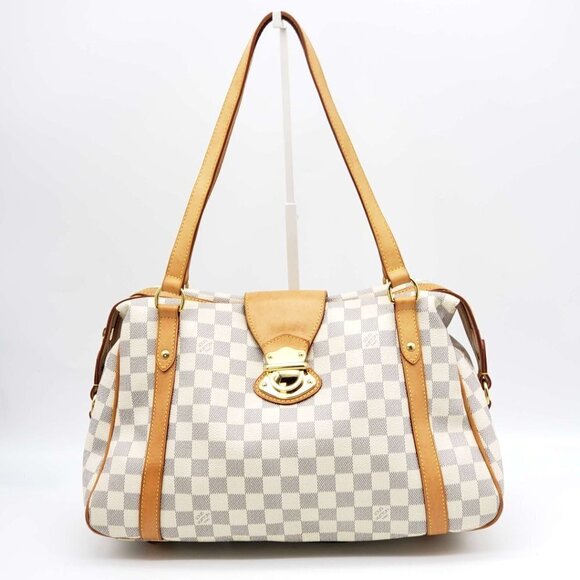 100% Authentic Louis Vuitton Damier Azur Stresa PM Shoulder Bag 725-51322 - Picture 1 of 16